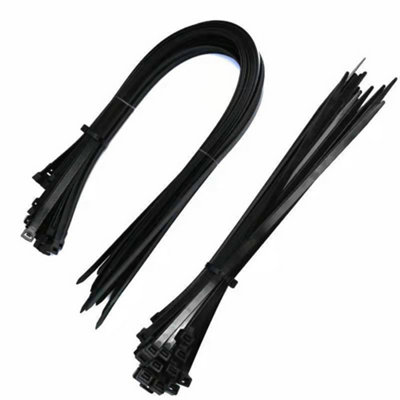  - 100Pcs Self-Locking Nylon Cable TiesFlame Retardant Heat Resistant Zip Ties 2.5X100mm