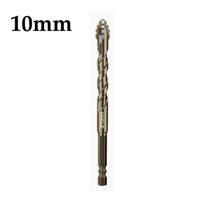 Multi Material Drill BitTungsten Carbide Drill Bit For TileBrickWood (10mm) from B&Q
