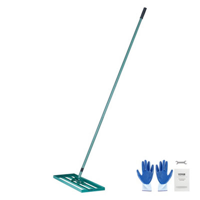 Vevor Durable Lawn Leveling Rake 30"x10" With 78" Steel Handle For Garden Golf Farm from B&Q