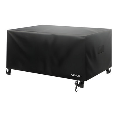 Vevor Durable Patio Furniture Cover Large Waterproof 420D Heavy Duty Black 74L X 74W X 28H Inch from B&Q