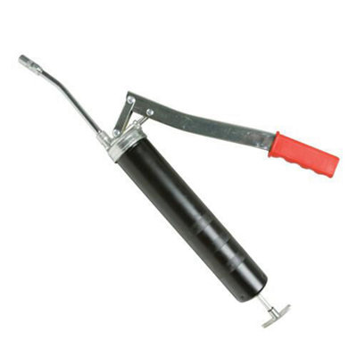500cc Lever Action Heavy Duty Grease Gun Rigid & Flex Tubes Bulk Fill Plunger