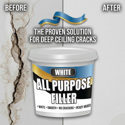 500g All Purpose Filler Bucket Ready Mixed Interior & Exterior Wall ...