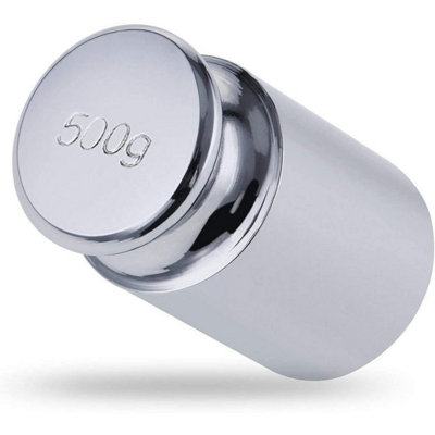 500g Calibration Weight, Chrome Plating Scale Weight for Precise Calibration