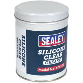 500g Clear Silicone Grease Tin - Electrical Insulator - Water Repellent