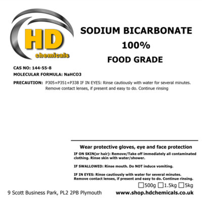 500g Sodium Bicarbonate cleaning powder