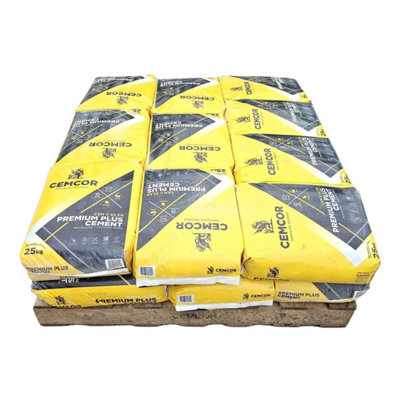 500kg Cemcor High Strength Premium Cement 42.5N 20 x 25kg Bags