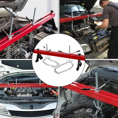 500Kg max capacity automotive engine support beam. Motor lifting bar.