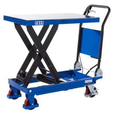 500kg TUFF Single Scissor Lift Trolley