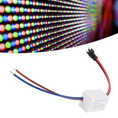 500mA 1X3W LED Driver Power Supply with AC95-265V Input and 2-4VDC Output for LED Lamps