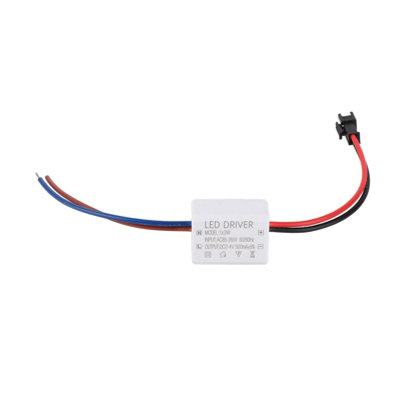 500mA 1X3W LED Driver Power Supply with AC95-265V Input and 2-4VDC Output for LED Lamps