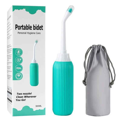500ml Portable Bidet Spray, Handheld Travel Washer for Moms, Babies and ...