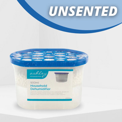 500ml Unscented Disposable Dehumidifier | DIY at B&Q
