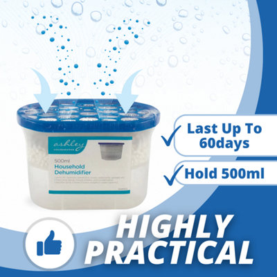 500ml Unscented Disposable Dehumidifier - 5