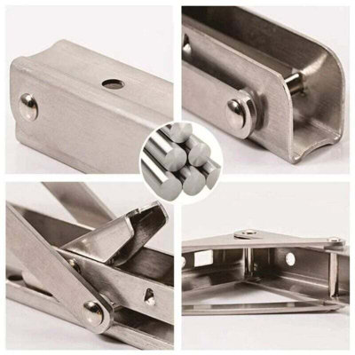 Everbilt 16 In. Matte Black Heavy-Duty Folding Shelf Bracket 14070 - The Home Depot - Foto 7