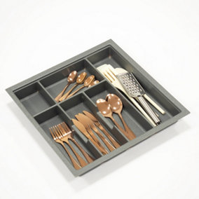 500mm Grey Cutlery Tray for Grass Scala Drawer