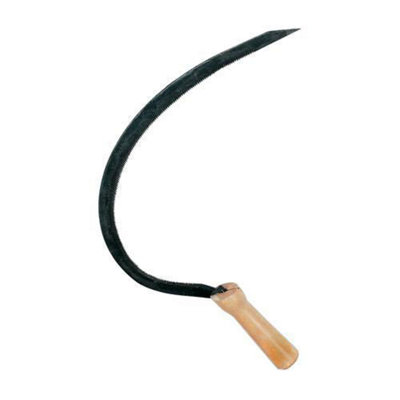 Gardensmith 30" Narrow Heel Grass Weed Scythe Sickle - Steel Blade Cutter Tool 752210