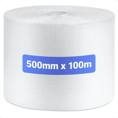 500mm x 100m Small Bubble Wrap Roll For House Moving Packing Shipping & Storage