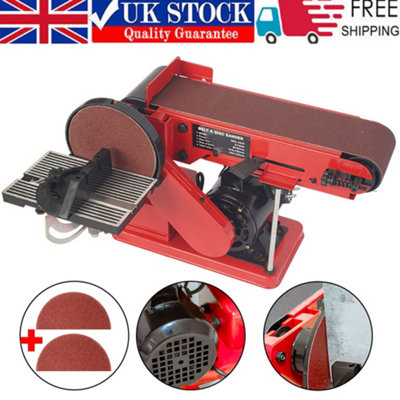 500W Belt Disc Sander Bench 390Mm Sander Sanding With Powerful Motor  Tool