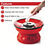 500W Red Cotton Candy Floss Maker Non Stick Simple To Use