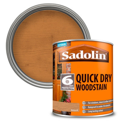 Sadolin Quick Dry WoodstainNatural1L from B&Q