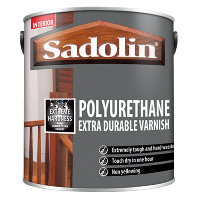 Sadolin Polyurethane Durable Varnish Matt 2.5L from B&Q