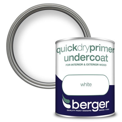 Berger 750Ml Quick Drying Primer White from B&Q