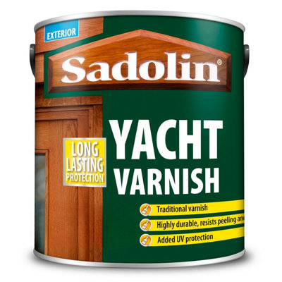 Sadolin Yacht Varnish Gloss Clear from B&Q