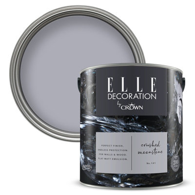 B&Q -  Elle Decoration Flat Matt Crushed Moonstone 141 2.5Ltr
