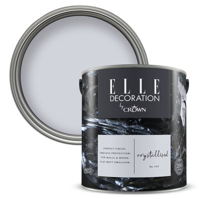 B&Q -  Elle Decoration Flat Matt Crystalised 109 2.5Ltr