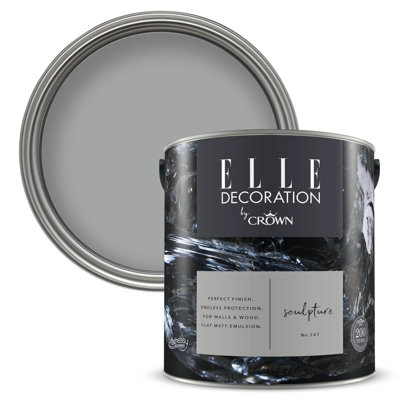 B&Q -  Elle Decoration Flat Matt Sculpture 147 2.5Ltr