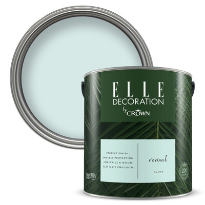 B&Q -  Elle Decoration Flat Matt Revival 302 2.5Ltr