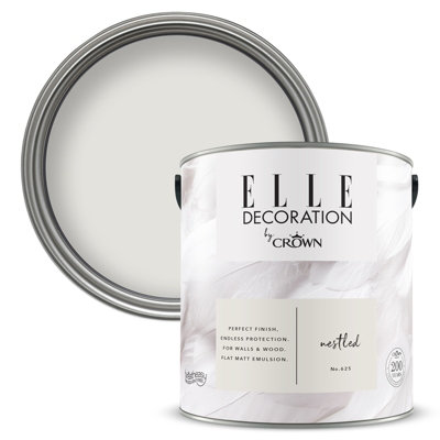 B&Q -  Elle Decoration Flat Matt Nestled 625 2.5Ltr