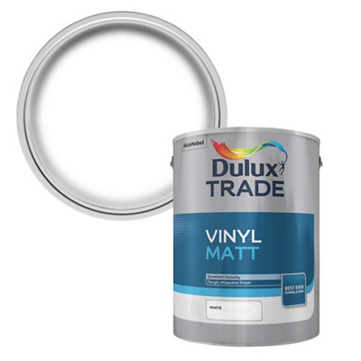 B&Q -  White Matt Wall & Ceiling Emulsion Paint5L