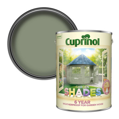 Cuprinol Garden Shades Willow Matt Multi-Surface Exterior Wood Paint, 5L-45825 