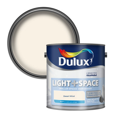 B&Q -  Light + Space Desert Wind Matt Wall & Ceiling Paint2.5L