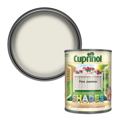 Cuprinol Garden Shades Pale Jasmine Matt Multi-Surface Exterior Paint, 1L-45755 