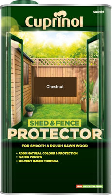 Cuprinol Shed And Fence Protector Chestnut 5 Litre