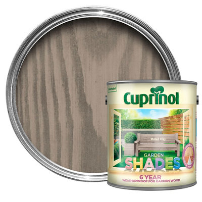 Cuprinol Garden Shades Muted Clay Matt Exterior Wood Paint, 2.5L