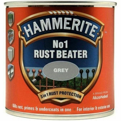 1 X Hammerite No.1 Rust Beater Grey 250ml DIY Garage Shed Maintenance Work - Image 13