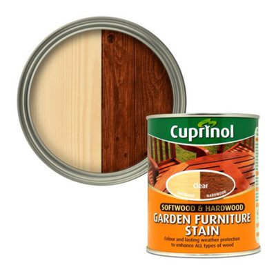 Cuprinol Softwood & Hardwood Clear Furniture Wood Stain, 750Ml