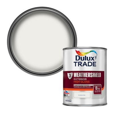 Dulux Trade Pure Brilliant White Weathershield Exterior Gloss - Image 7