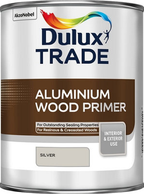 Dulux Trade Aluminium Wood Primer1L from B&Q