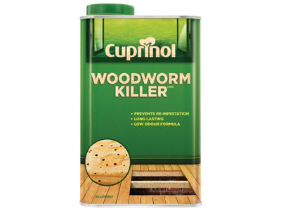 Cuprinol 5218659 Low Odour Woodworm Killer 500Ml Cupww500