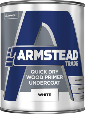 Armstead Trade Quick Dry Wood Primer Undercoat 1 Litre - Image 3