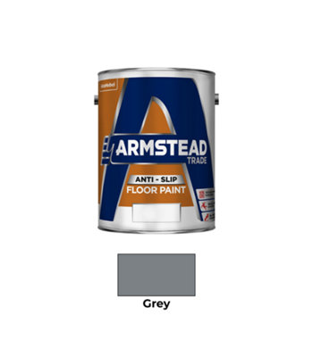 Armstead Trade Anti Slip Floor PaintGrey5 Litre from B&Q