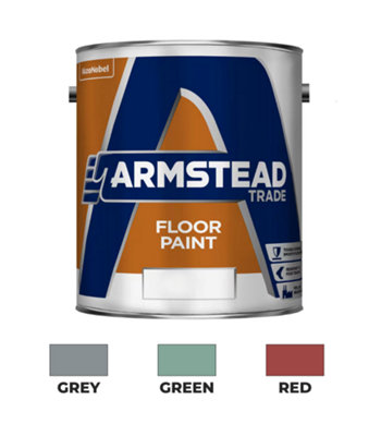 Armstead Trade Floor PaintGreen5 Litre from B&Q