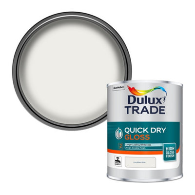 Dulux Trade Pure Brilliant White Quick Dry Gloss Brilliant White - Image 4