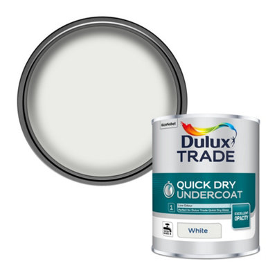 B&Q -  Quick Dry White Metal & Wood Undercoat1L