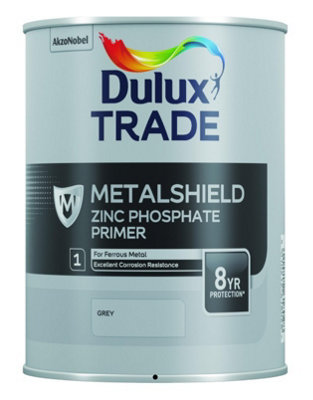 Dulux Trade Metalshield Zinc Phosphate PrimerGrey5L from B&Q