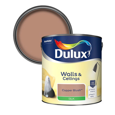 B&Q -  Walls & Ceilings Copper Blush Silk Emulsion Paint2.5L